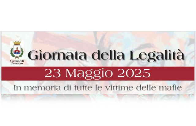 Giornata della legalità Giornata della legalità