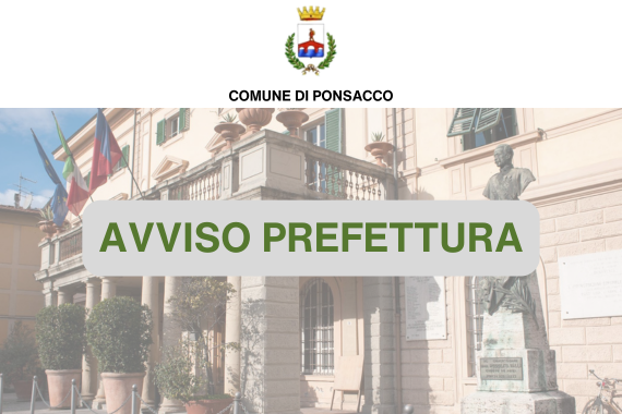 Avviso prefettura 