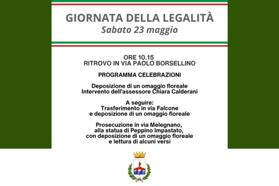 giornata legalità 2026