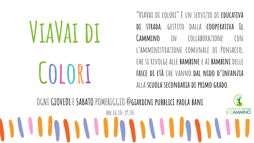 viavai di colori, locandina